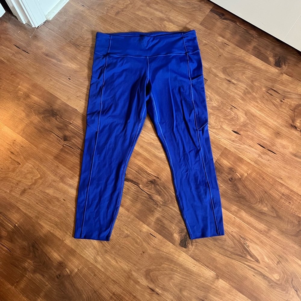 Lululemon Fast & Free leggings size 14 25 inches